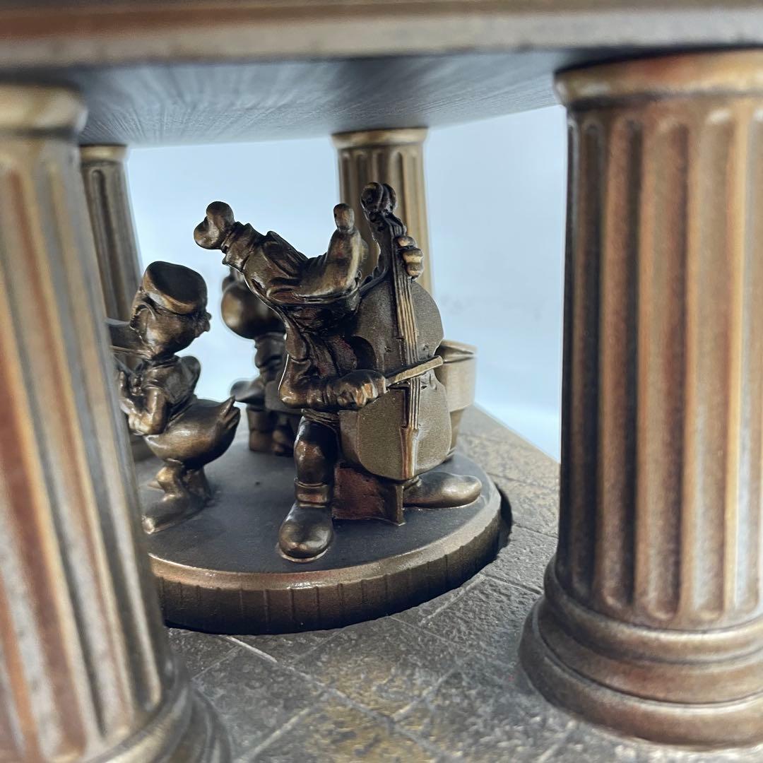 ジャンク品】非売品 第一生命 ミッキーマウス ブロンズ像 全長（約）44