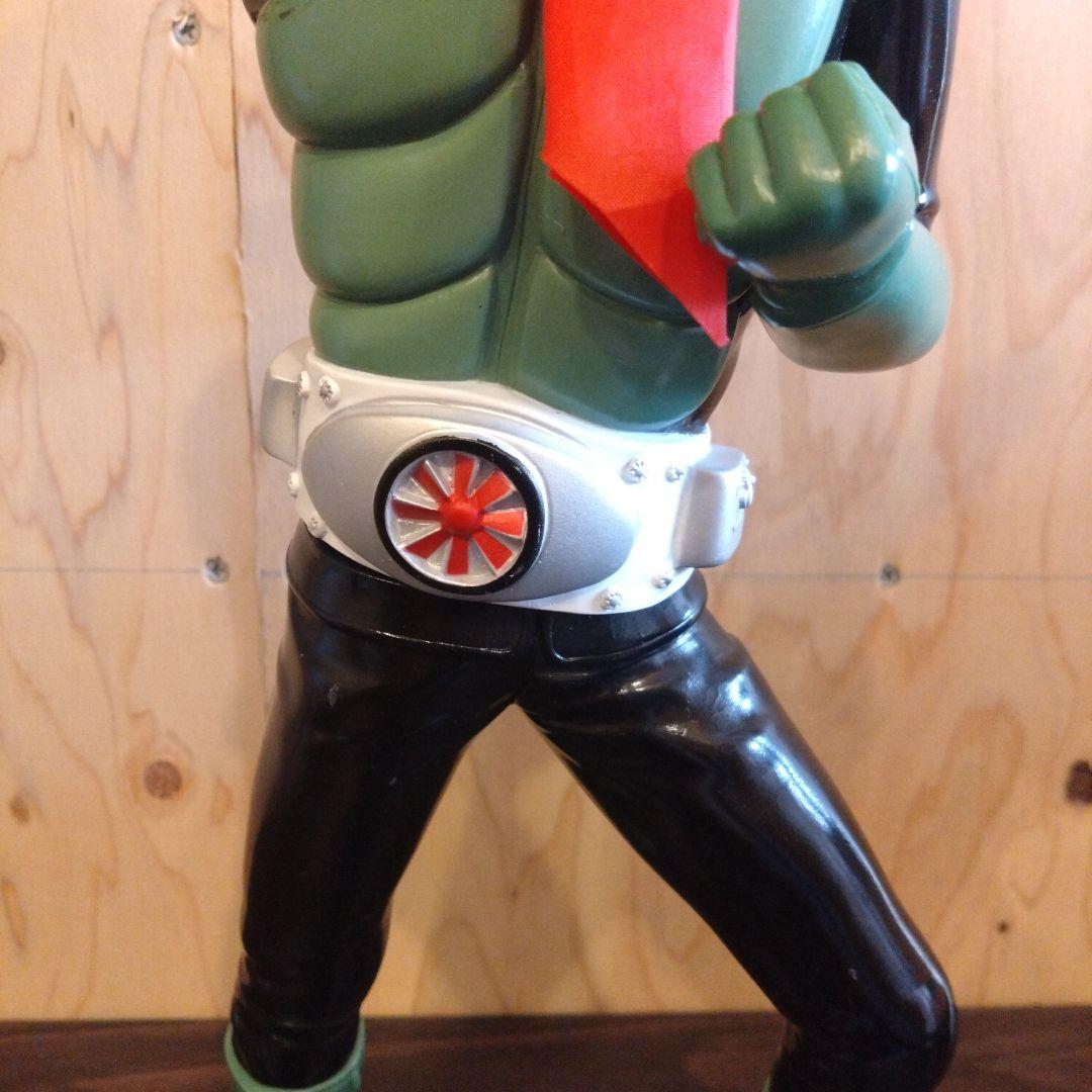 激レア 京本コレクション1 仮面ライダー旧1号 大型ソフビ - メルカリ