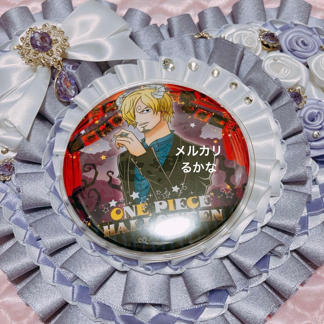 ONE PIECE サンジ　缶バッジ　ハロウィン　限定　東京 ワンピース 輩缶バッジ サンジ ハロウィン - メルカリ