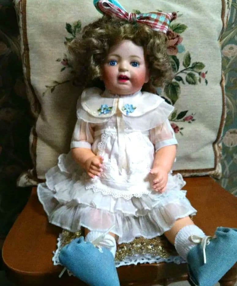 アンティークドール　ビスクドール　希少モリムラドール　日本人形 2026年最新】モリムラドールの人気アイテム - メルカリ