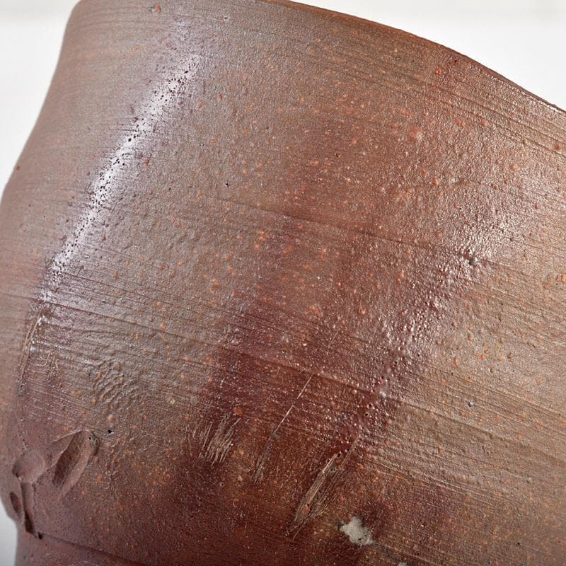 備前焼 人間国宝 藤原雄作 ぐい呑 共布共箱 V R7001 - メルカリ