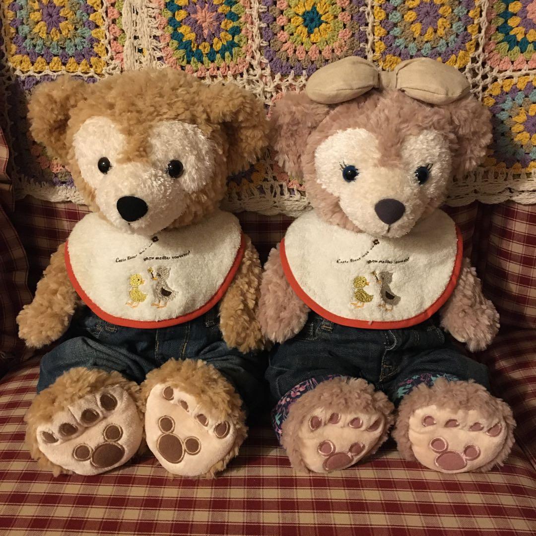 ダッフィー＆シェリーメイ　ぬいぐるみ 楽天市場】ダッフィー＆シェリーメイ＆ジェラトーニ ぬいぐるみ S