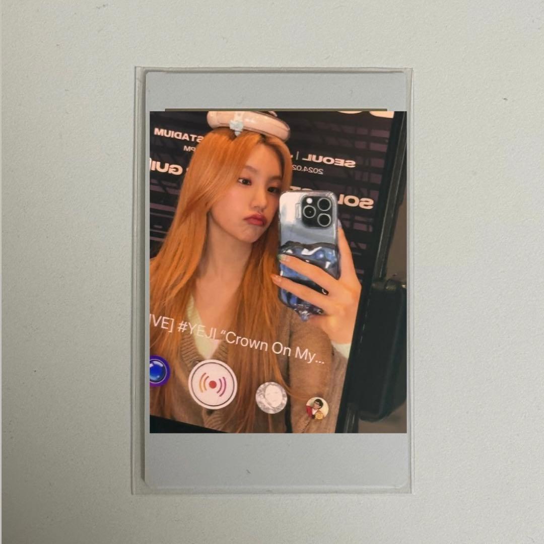 イェジ 直筆サイン入り ポラロイド ATEEZ サン クリスマス企画 当選 直筆サイン ポラロイド チェキ - メルカリ