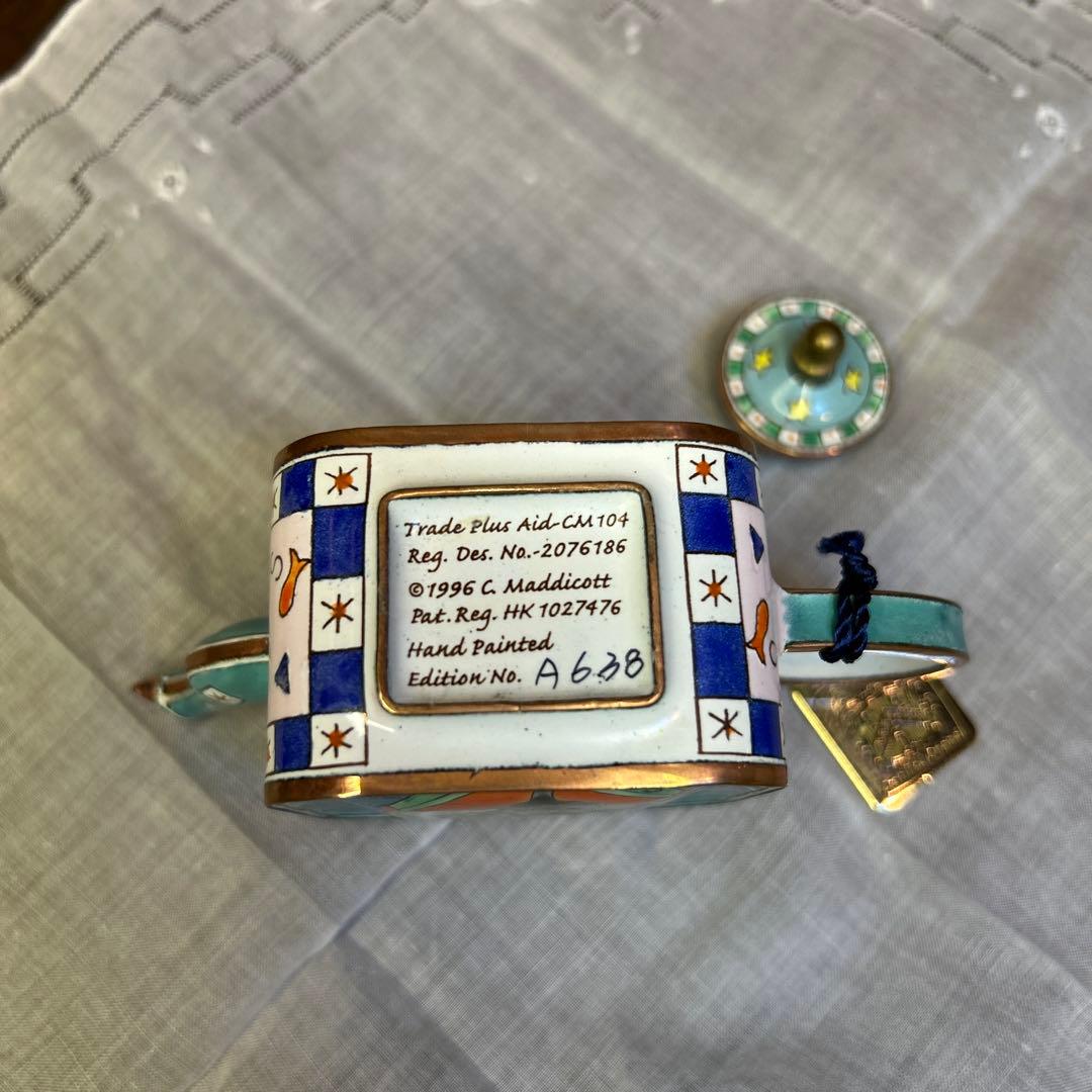 未使用 1996シャルロット ディ ヴィータミニチュアティーポット