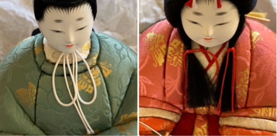 ひな祭り　親王飾り　原米州　米州工房　木目込み　無形文化財　人間国宝 ひな祭り 親王飾り 原米州 米州工房 木目込み 無形文化財 人間国宝