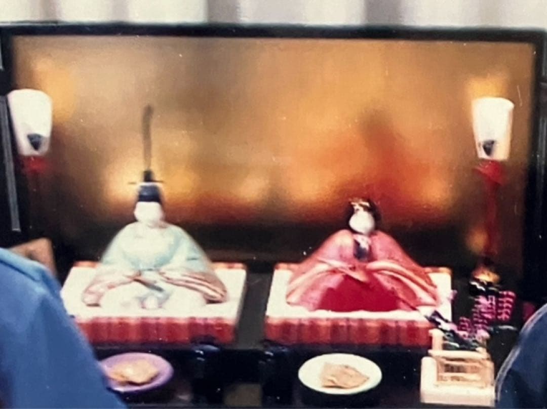 ひな祭り 親王飾り 原米州 米州工房 木目込み 無形文化財 人間国宝