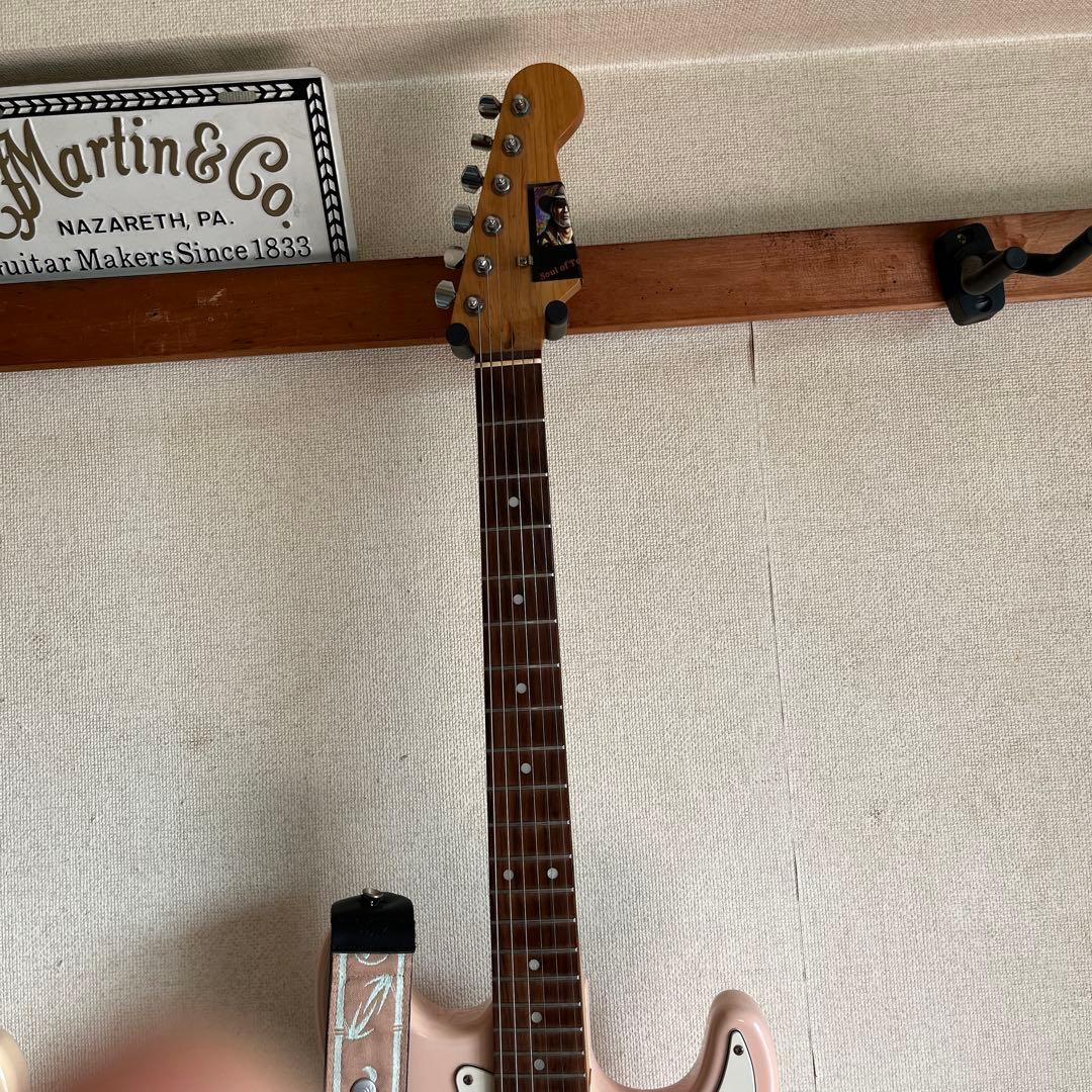 エネルストラトキャスター Char風 サーモンピンク？シェルピンク？ Char Stratocaster® Burgundy – Fender