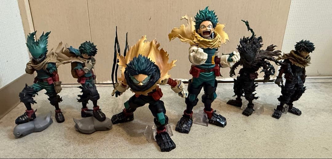 僕のヒーローアカデミア緑屋出久セット 未開封僕のヒーローアカデミア THE AMAZING HEROES-PLUS- vol.6 黒デク