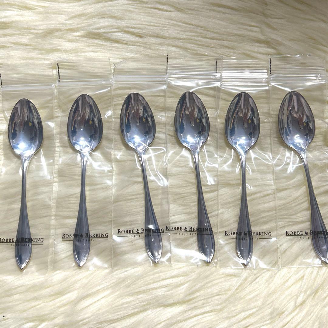新品　ROBBE&BERKING スプーン　6本 ユーロクラシクス｜業務用シルバーウェア ステンレス