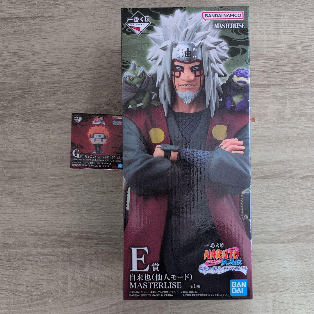 NARUTO 一番くじ E賞 自来也 ちょこG賞ちょこのっこフィギュアセット 一番くじ NARUTO-ナルト- 疾風伝 伝説の三忍｜一番くじ倶楽部｜BANDAI