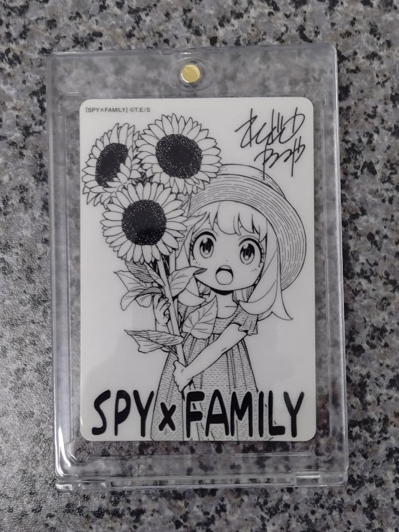 PSA10 鑑定向け 未鑑定 素体 アーニャ 遠藤先生描き下ろしイラスト