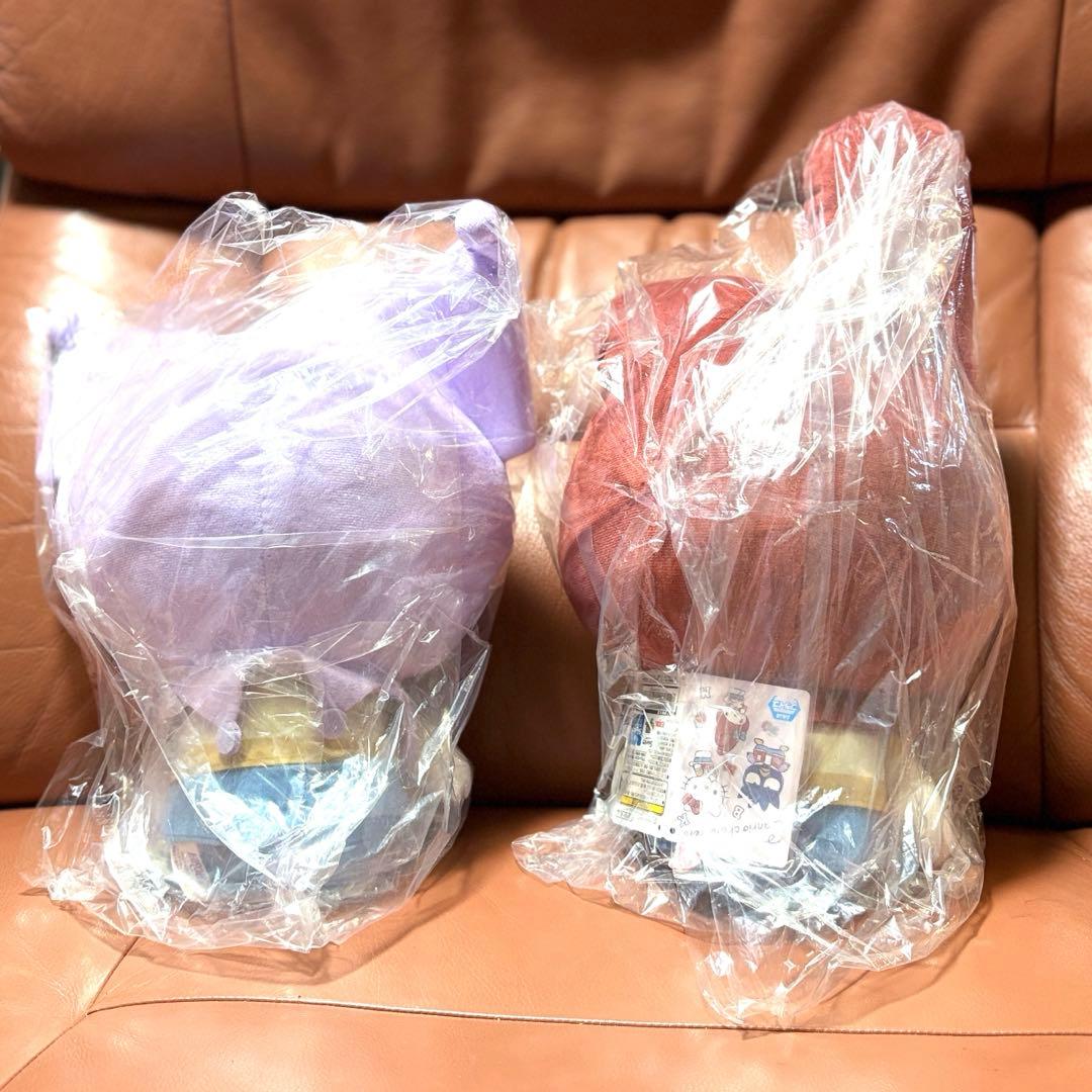 グレイッシュハングアウトもこもこブランケット、BIGぬいぐるみ6種の7