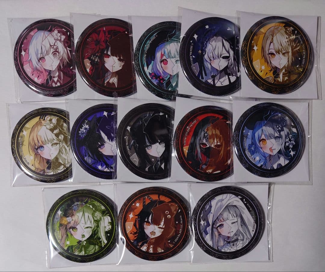 魔法少女ノ魔女裁判　まのさば くじメイト E賞　缶バッジ　コンプリート　コンプ 魔法少女ノ魔女裁判』くじメイト | NEO GATE