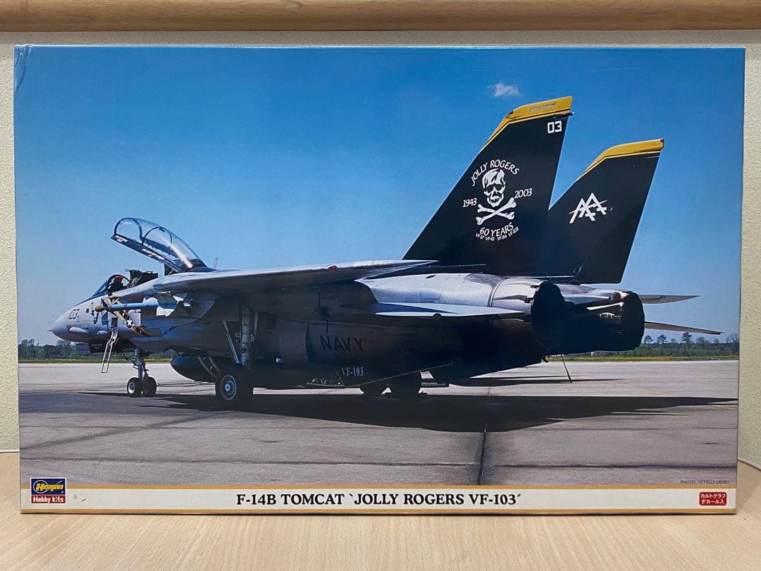 ハセガワ 限定 1/48 F-14B トムキャットジョリーロジャースVF-103