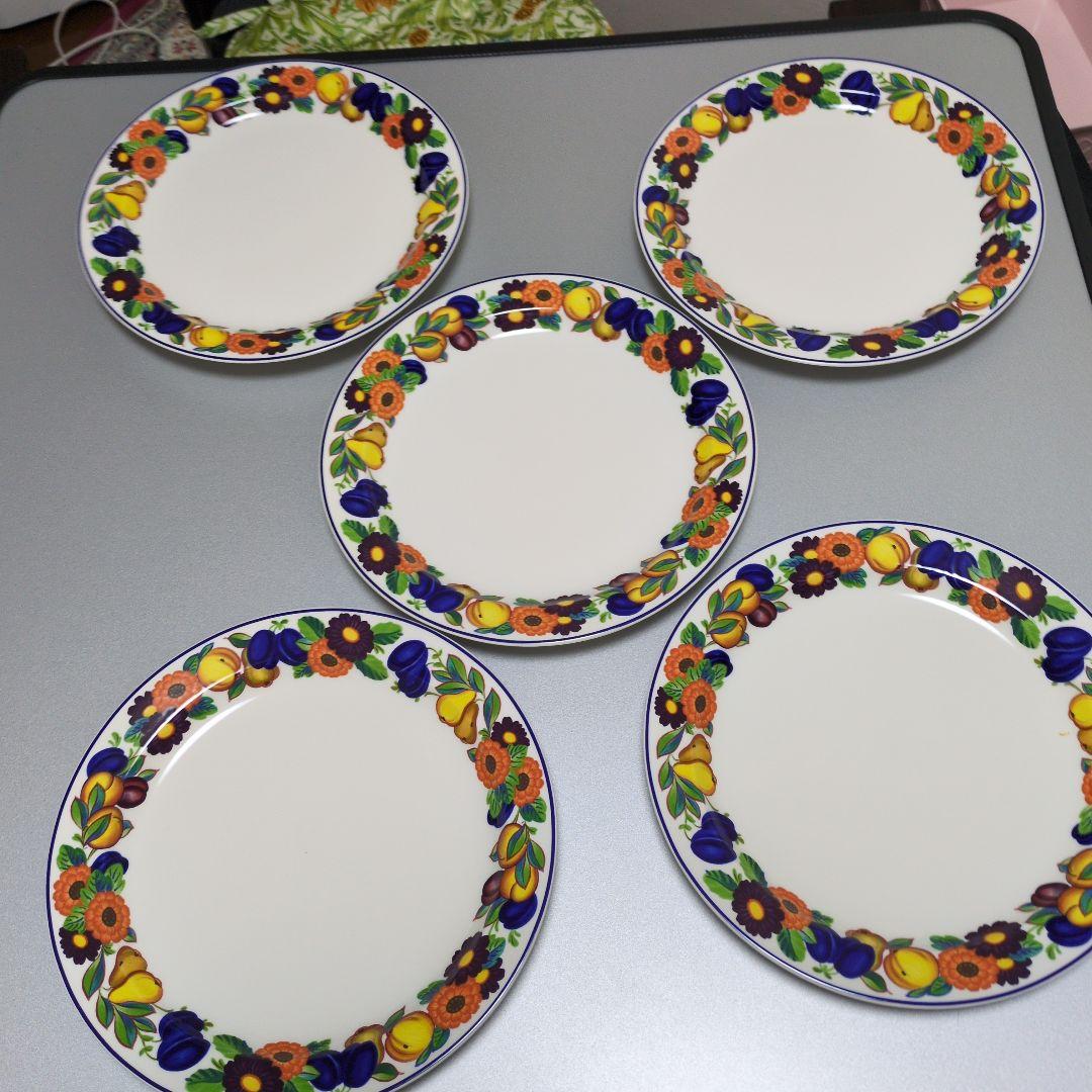 ロイヤルコペンハーゲン　　　　　Golden Summer 皿 5枚セット ロイヤルコペンハーゲン セット - ゴールデンサマー