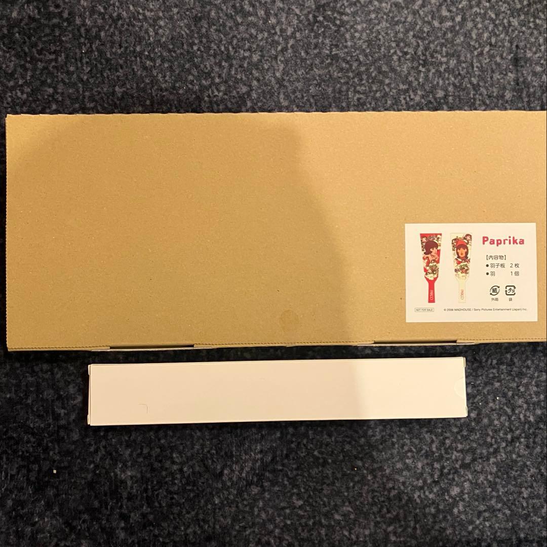 PARCO GRAND BAZAR 映画「パプリカ」　羽子板セット　扇子 こ*〜様 PARCO パプリカ 扇子 - メルカリ