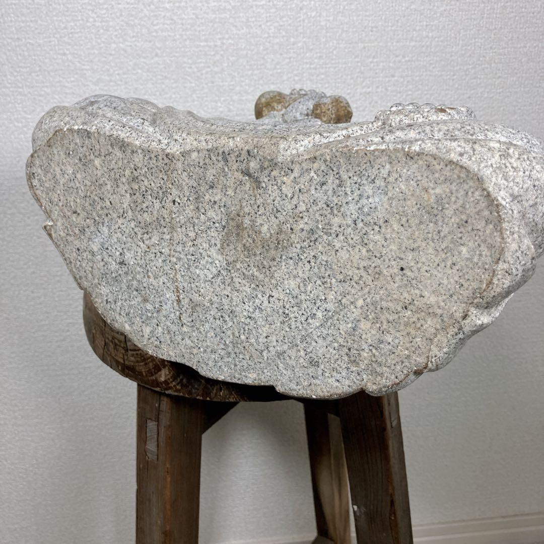 弘法大師 空海 坐像 御影石 石像 彫刻 石仏 野仏 仏像 真言宗 - メルカリ