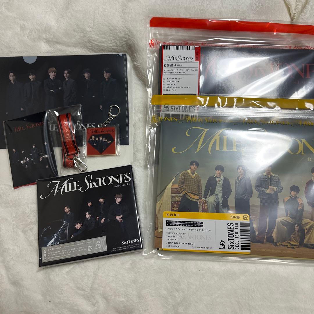 SixTONES MILESixTONES-Best Tracks-3形態セット - メルカリ