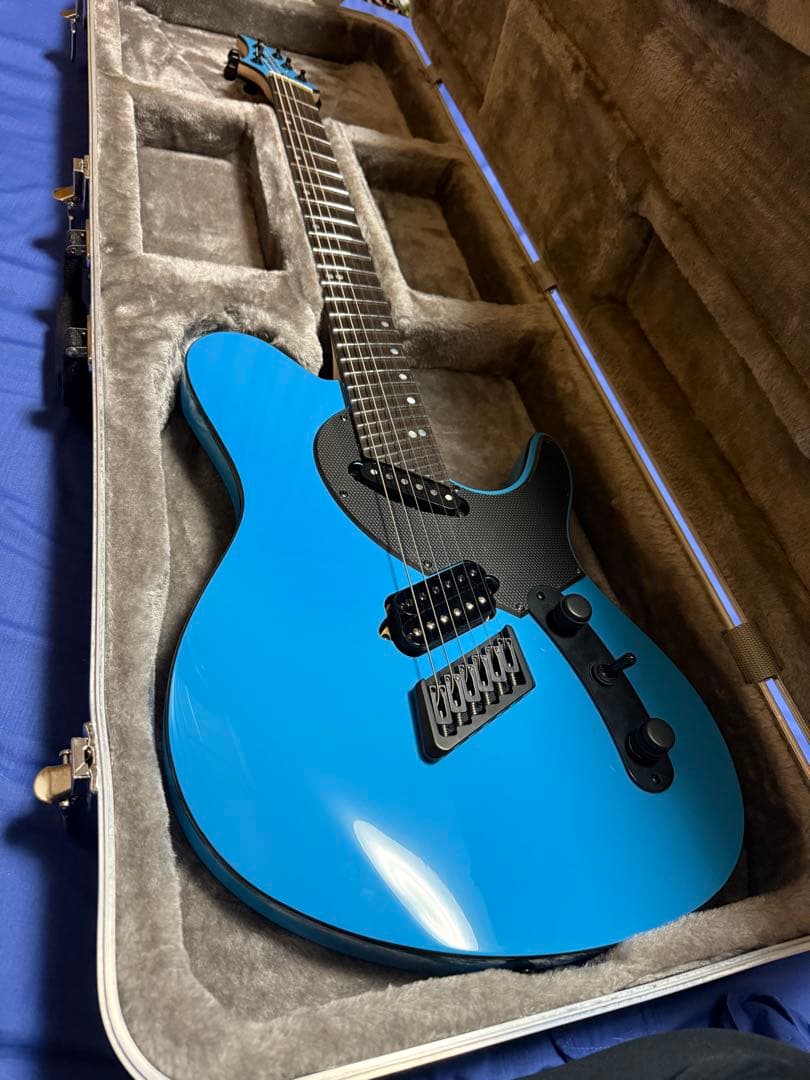 ギター Ormsby Guitars TX GTR Carbon6 azure blue Ormsby TX GTR 6 - azure blue Multi-scale guitar