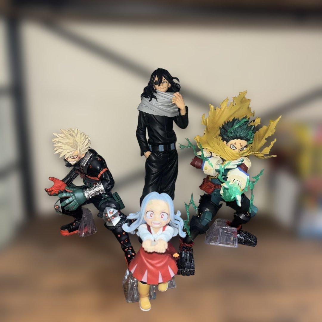 ヒロアカ一番くじまとめ売り 緑谷出久　爆豪勝己　相澤消太　エリちゃん 一番くじ 僕のヒーローアカデミア ーVSー｜一番くじ倶楽部｜BANDAI