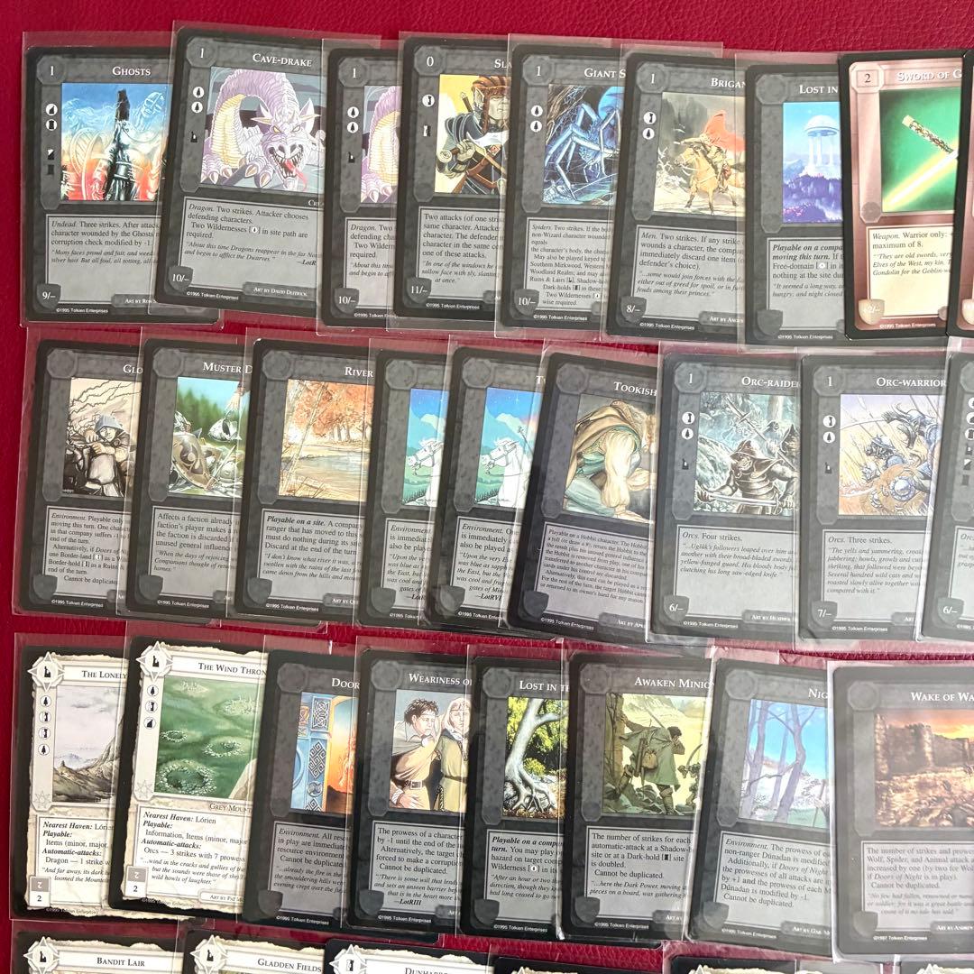 ミドルアース カード ザ・ウィザード 限定版 ccg 指輪物語 まとめ売り