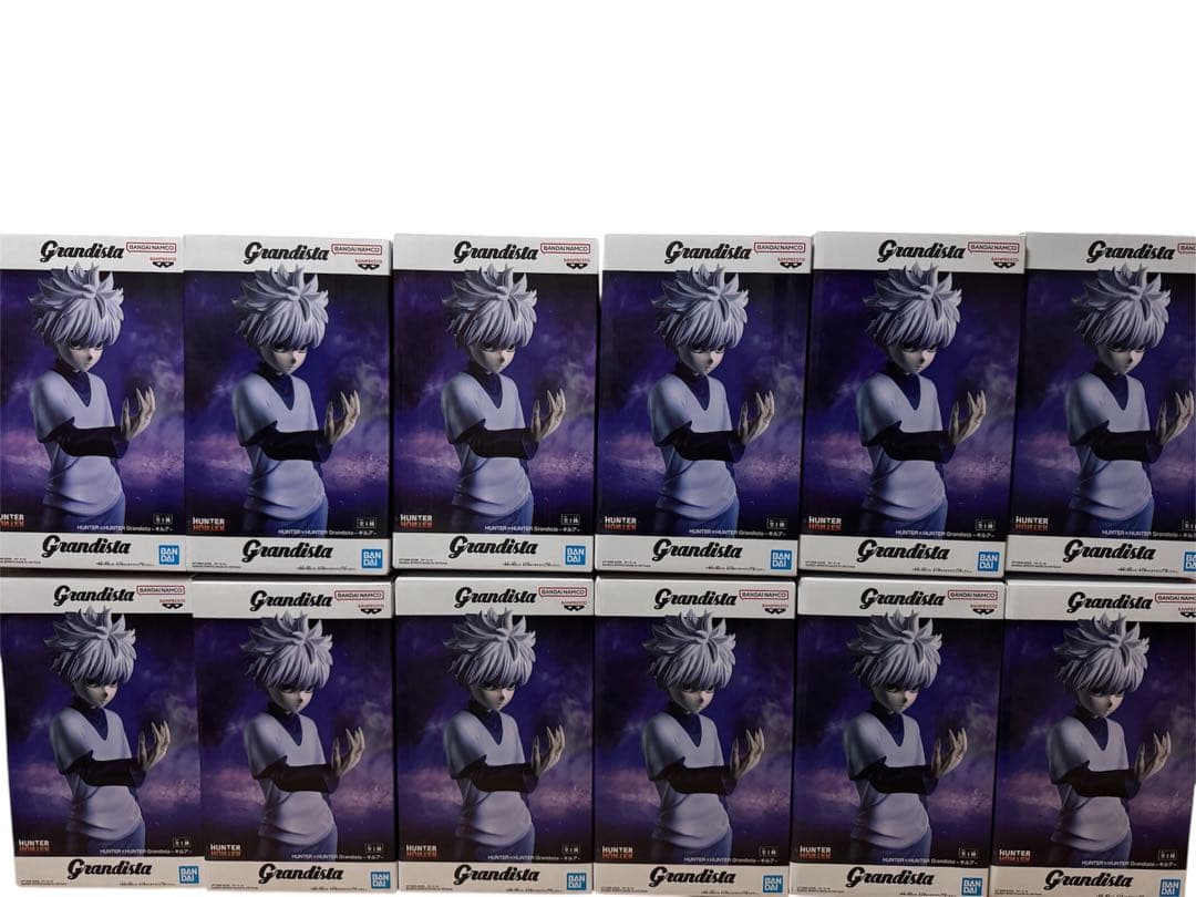 39.Grandista キルア　プライズフィギュア プライズフィギュア Grandista ハンターハンター キルア 3体セット
