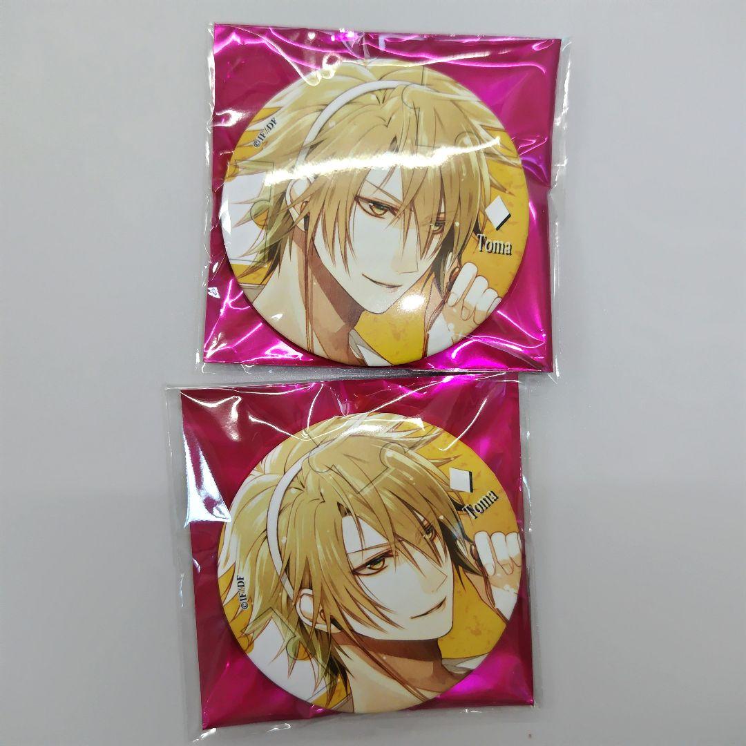 アムネシア AMNESIA バレンタイン オトメイト 缶バッジ トーマ 2点