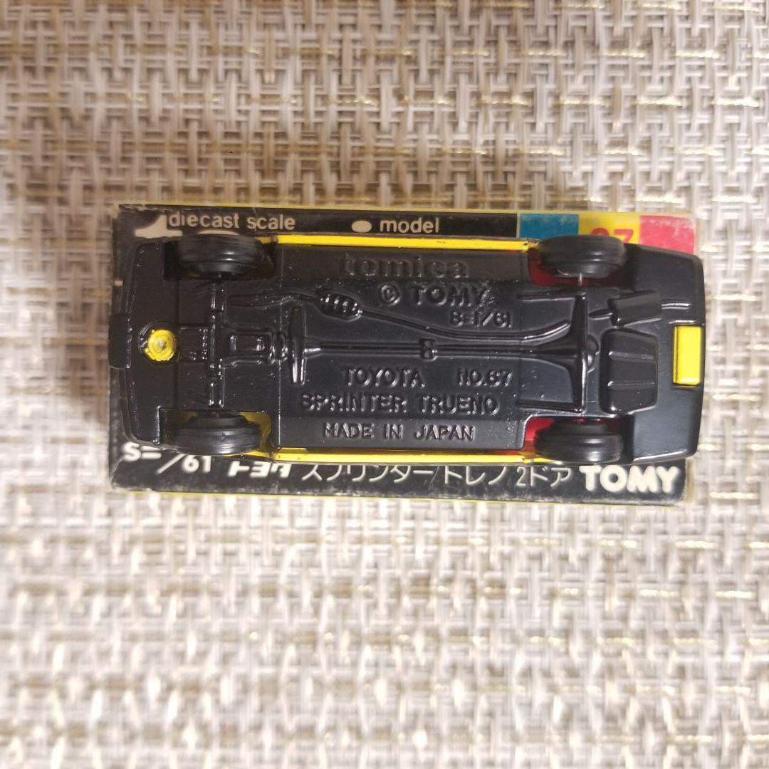 トミカ 黒箱 No.67 トヨタ スプリンター トレノ 2ドア 日本製 - メルカリ
