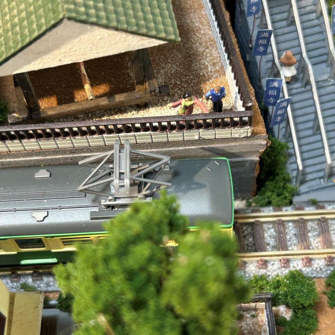 ♥YOU♥様ご予約品 江ノ電江の島 腰越 満福寺と踏切 鉄道