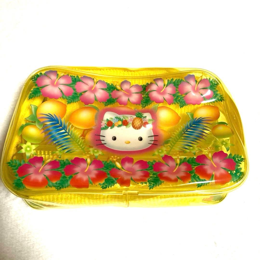 【新品未使用】　キティ　トロピカル　ハイビスカス　トラベルポーチ　激レア Amazon.co.jp｜ハローキティ[トラベルポーチ]圧縮ポーチSサンリオ