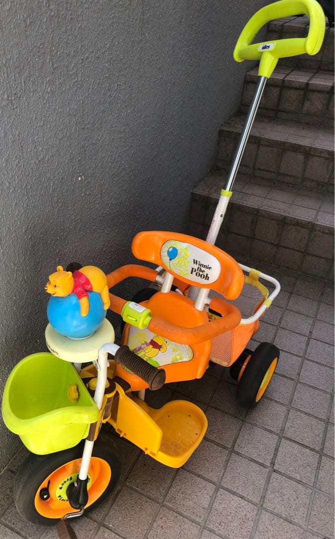 プーさん 三輪車 - メルカリ