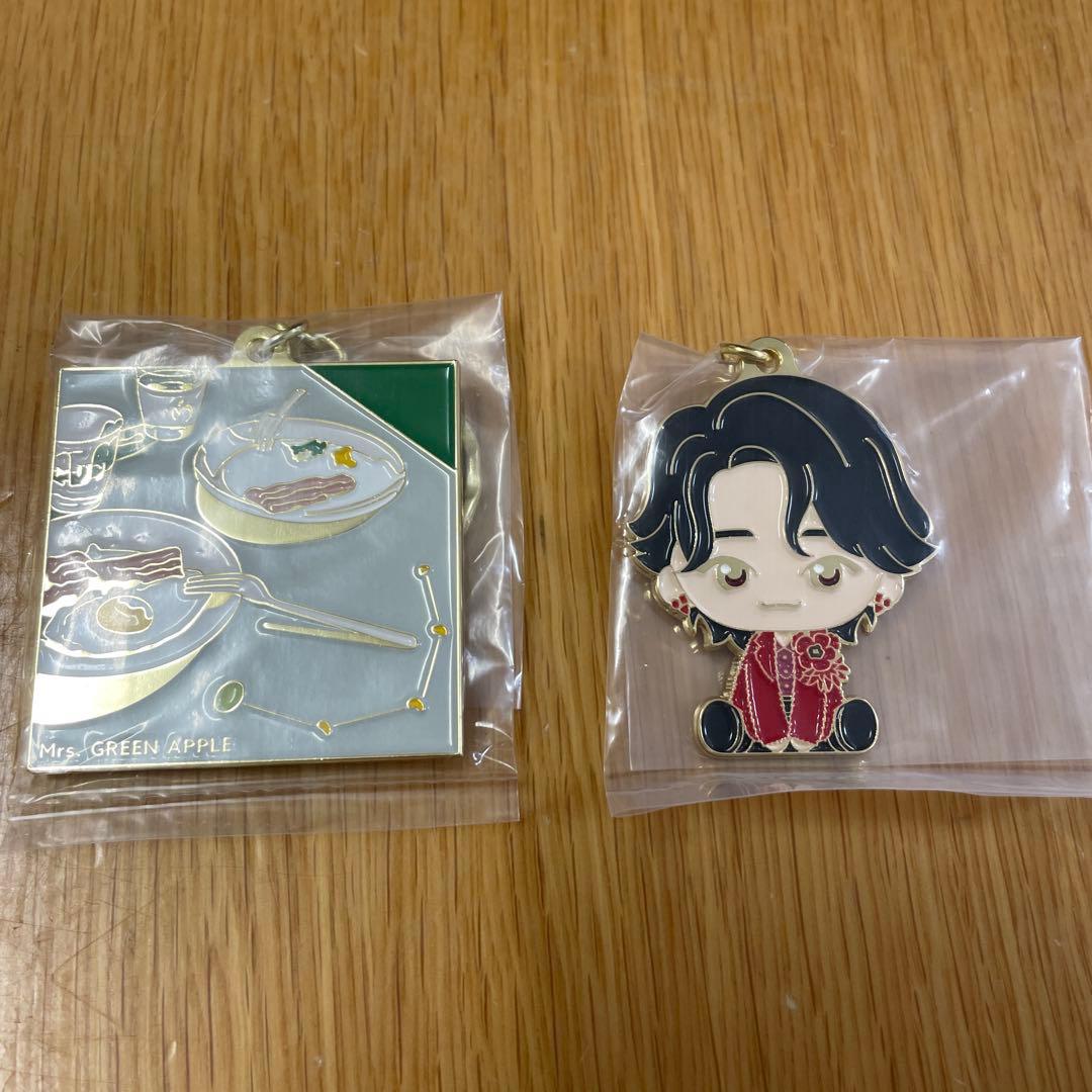 ミセス 一番くじ 大森元貴 メタルチャーム ローソン ミセスグリーン