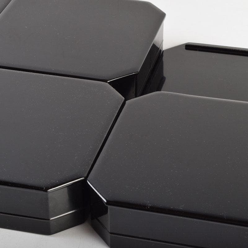 めるり 様専用 塗師 海田宗恵造 真塗 縁高重 五段重 共箱 V 8789A