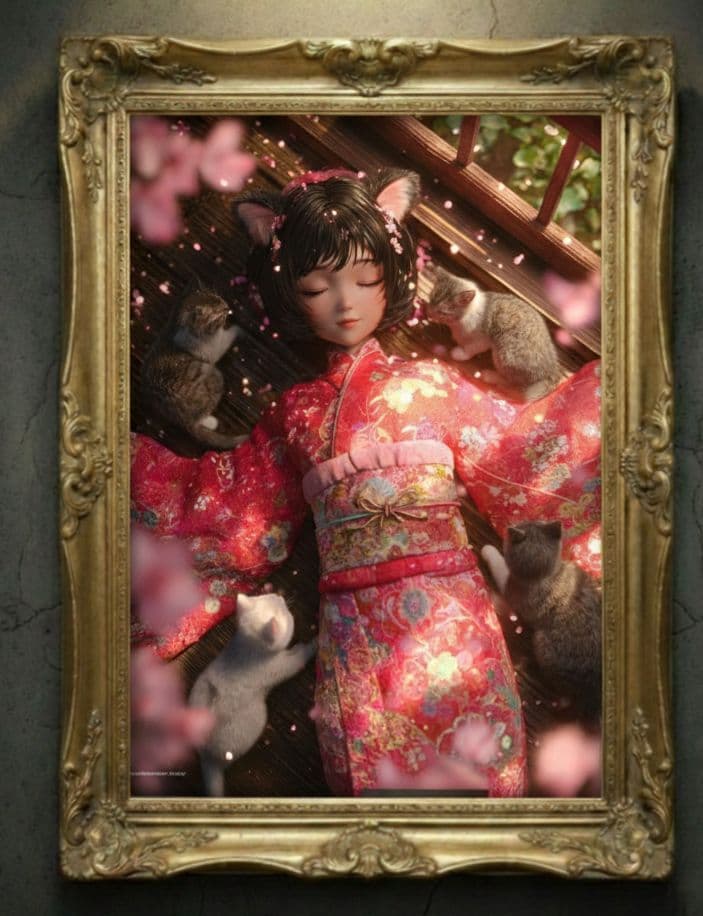 猫パワー 座敷わらし【ひーちゃん】チョウピラコ 特級呪物 開運 - メルカリ