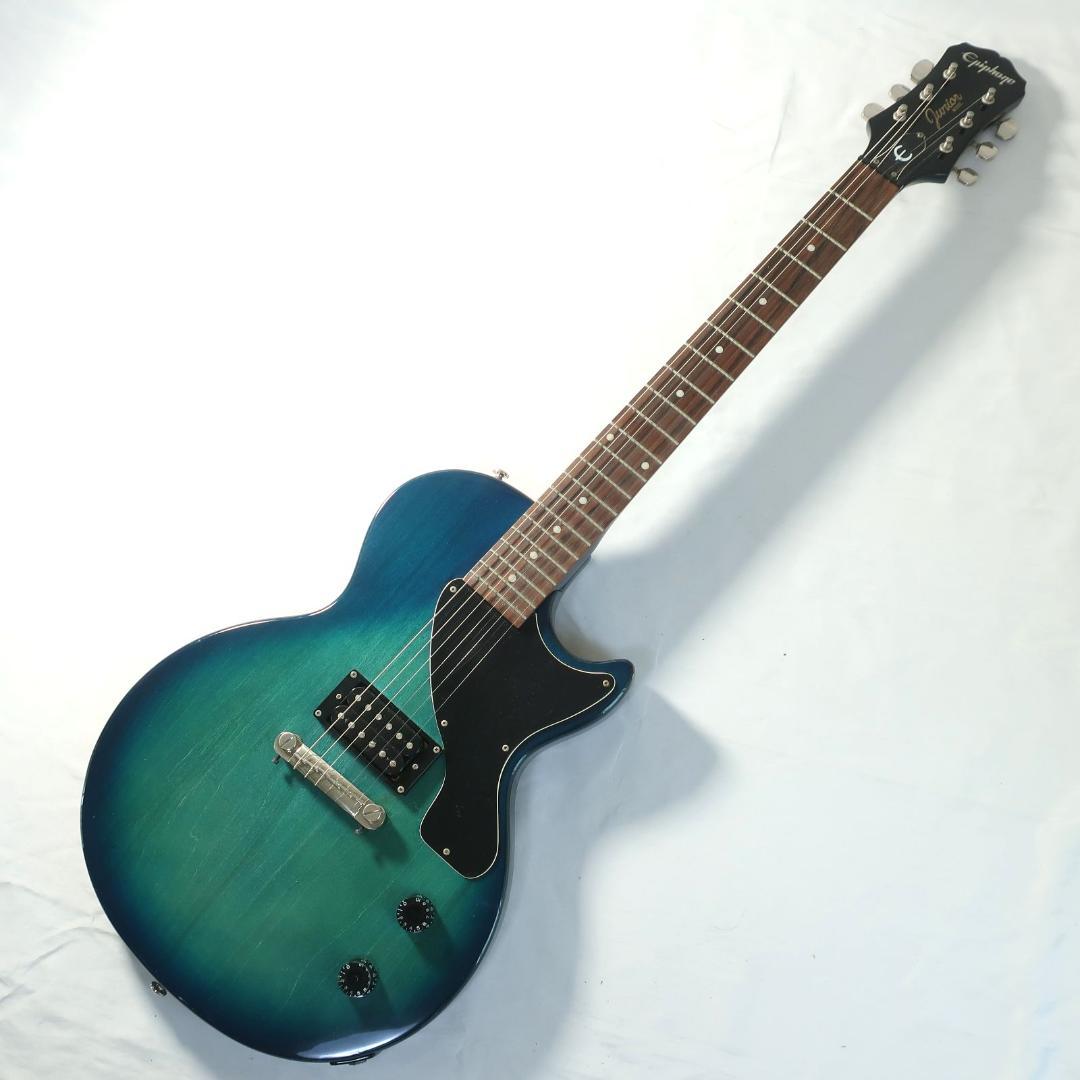 Epiphone Les Paul Junior Blue Burst ギター Epiphone Limited Edition LP Junior Transparent Blue | Musician's