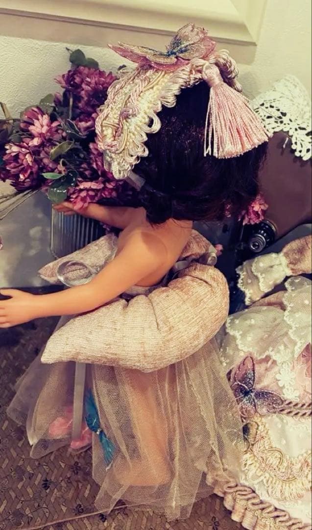 sospring05様専用 19世紀アンティーク パオラレイナ服 パオラドール服