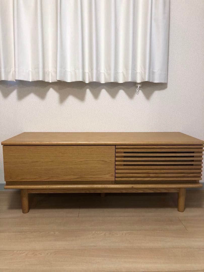 unico】テレビボード solk W1200 ソルク - メルカリ