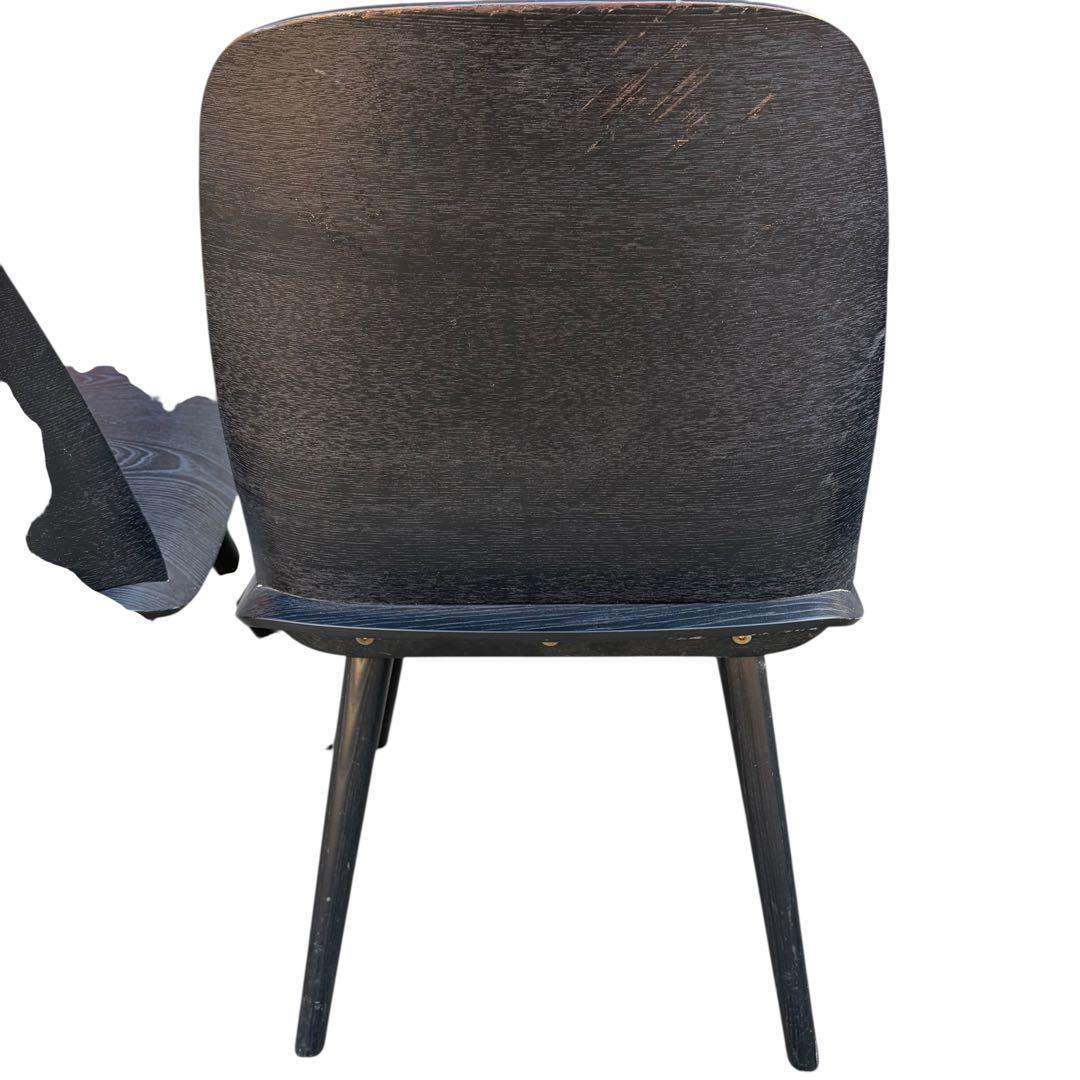 美品】muuto ムート Nerd Chair ナードチェア オーク 一脚 黒 - メルカリ