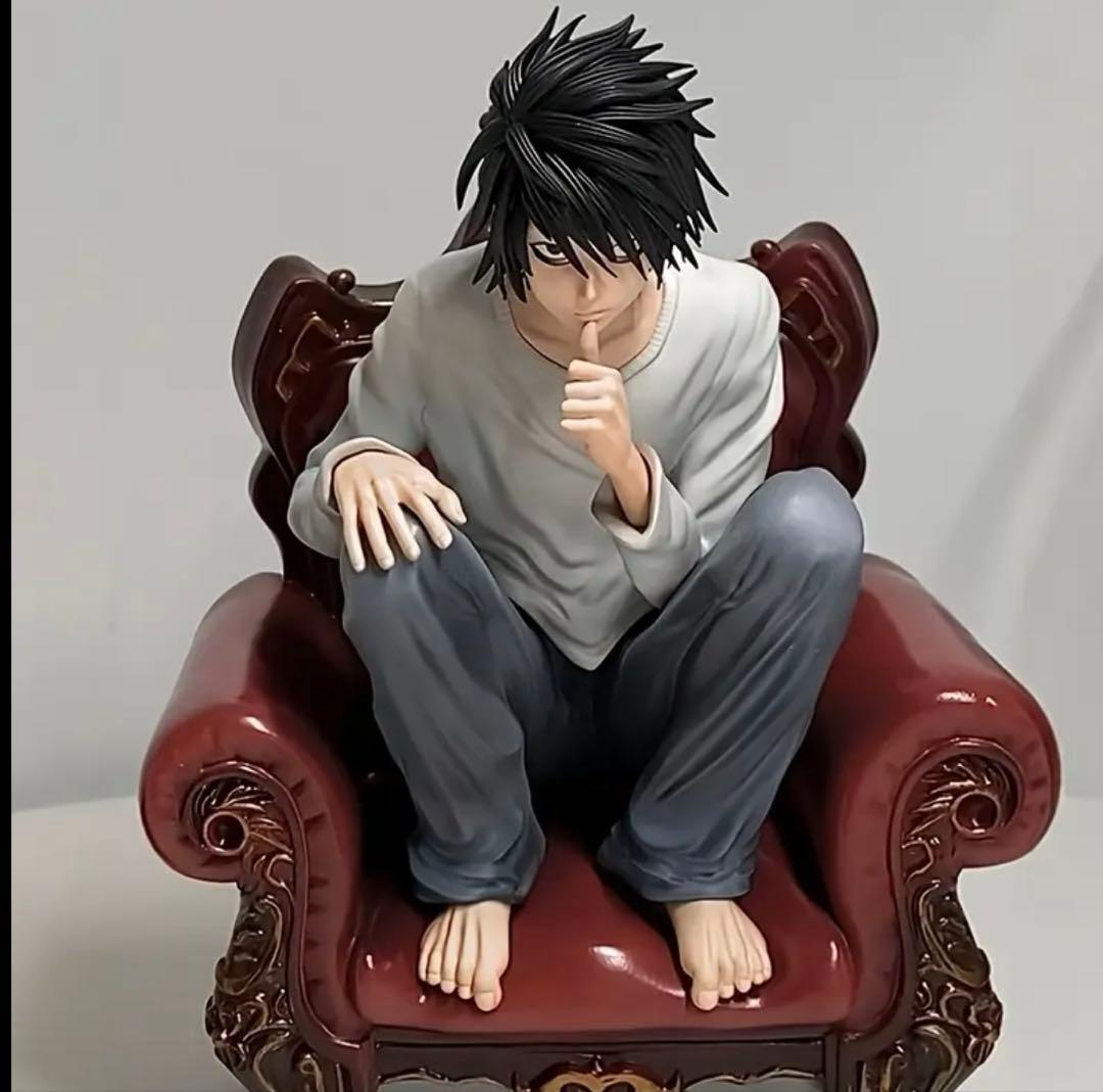 デスノート エル・ローライト L ガレージキット ガレキ スタチュー③箱