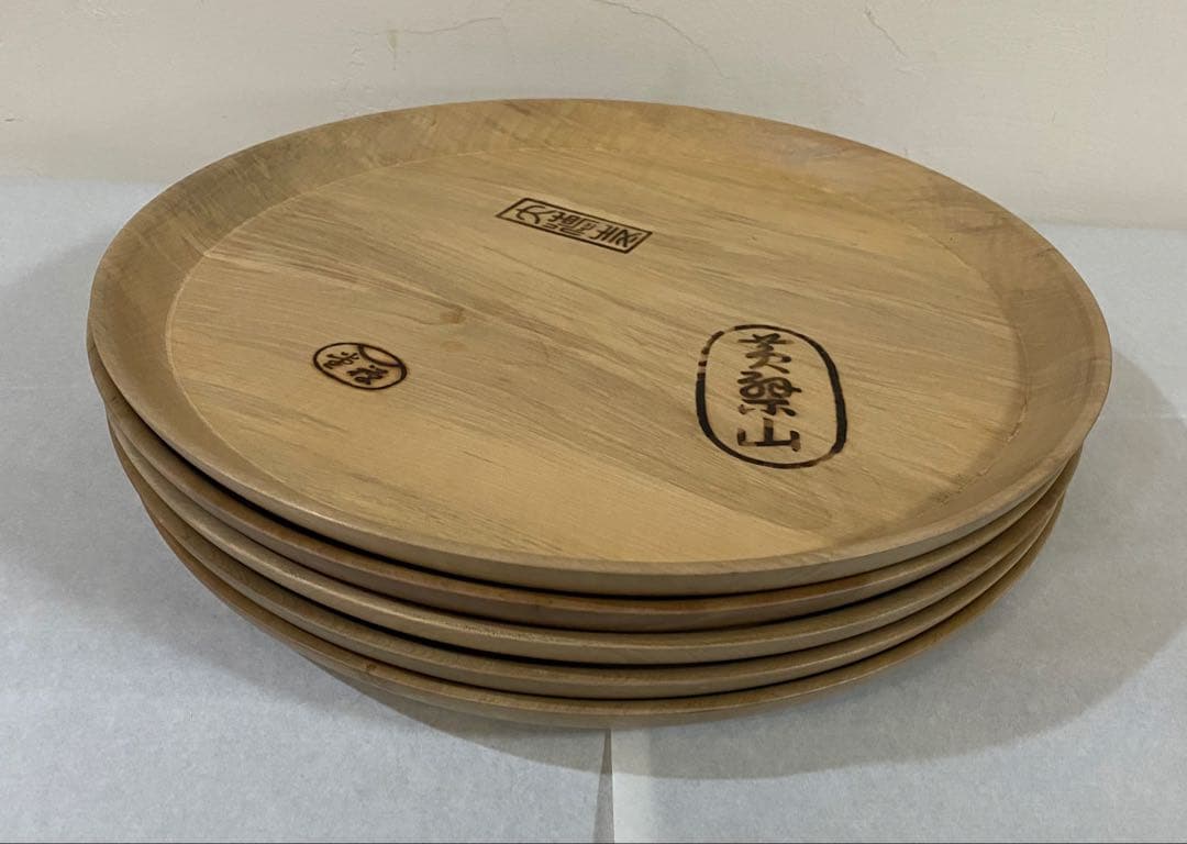 大徳寺 木製 丸盆 5枚 茶道具 懐石道具 - メルカリ