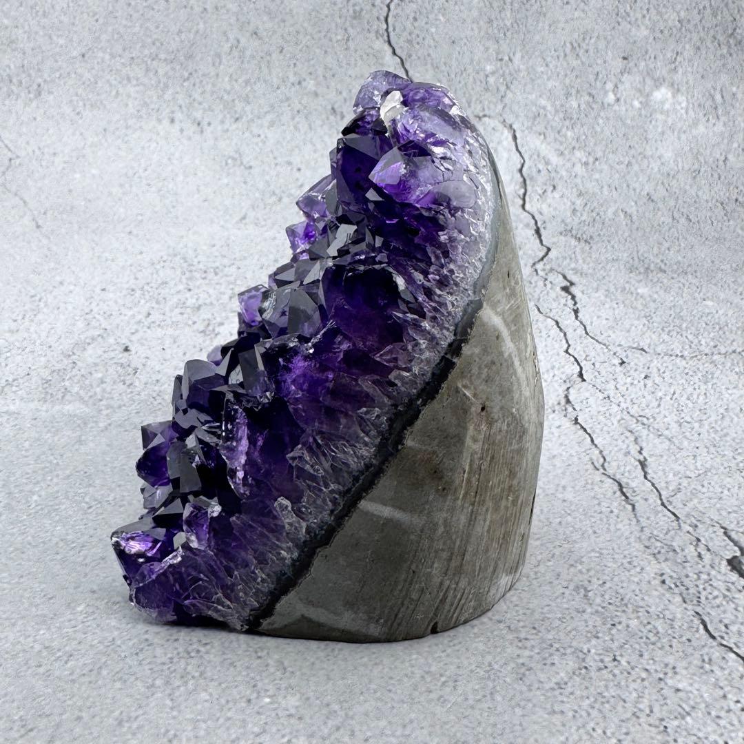 G-191高品質アメジスト クラスター 原石 ウルグアイ産 高濃度 天然石