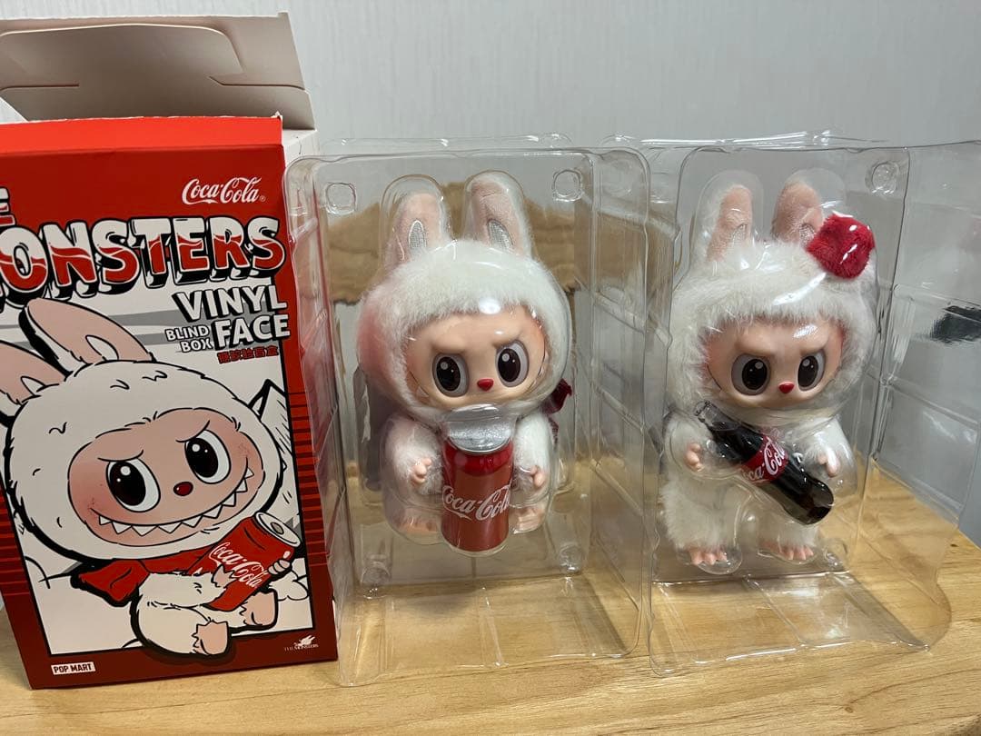ラブブ　Coca-Cola 2体セット The Monsters Coca-Cola 2体セット 未使用 ラブブコーラ｜Yahoo!フリマ