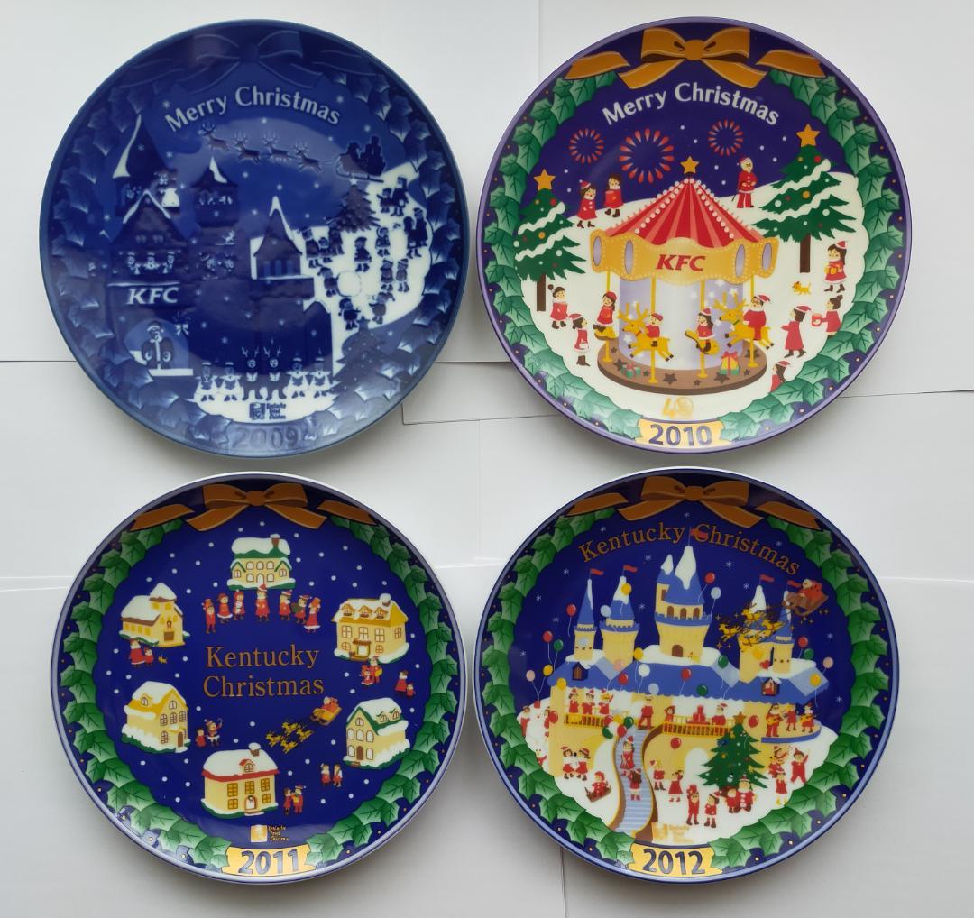 ケンタッキー ☆クリスマス絵皿☆ - メルカリ