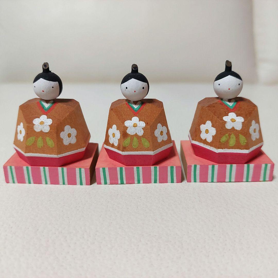 ◇南雲 伊予一刀彫 雛人形 三人官女 五人囃子 花の宴 お雛様 - メルカリ