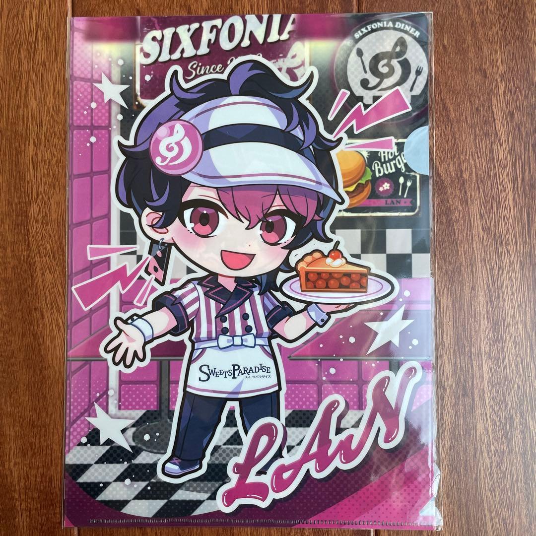 シクフォ二 スイパラコラボ LAN クリアファイル - メルカリ