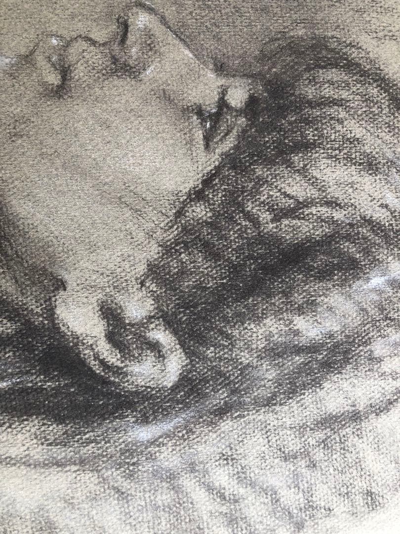 鑑定団 山岸正巳（安井曽太郎一番弟子）パステル画 絵画 真筆肉筆 直筆