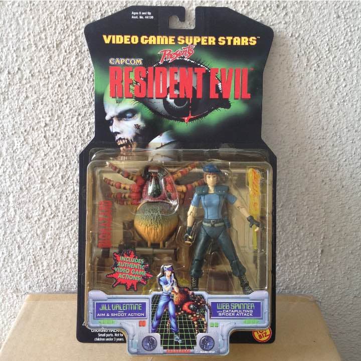 バイオハザード ジル・バレンタイン vs ウェブスピナー TOYBIZ バイオハザード ジル・バレンタイン vs ウェブスピナー ジル TOYBIZ