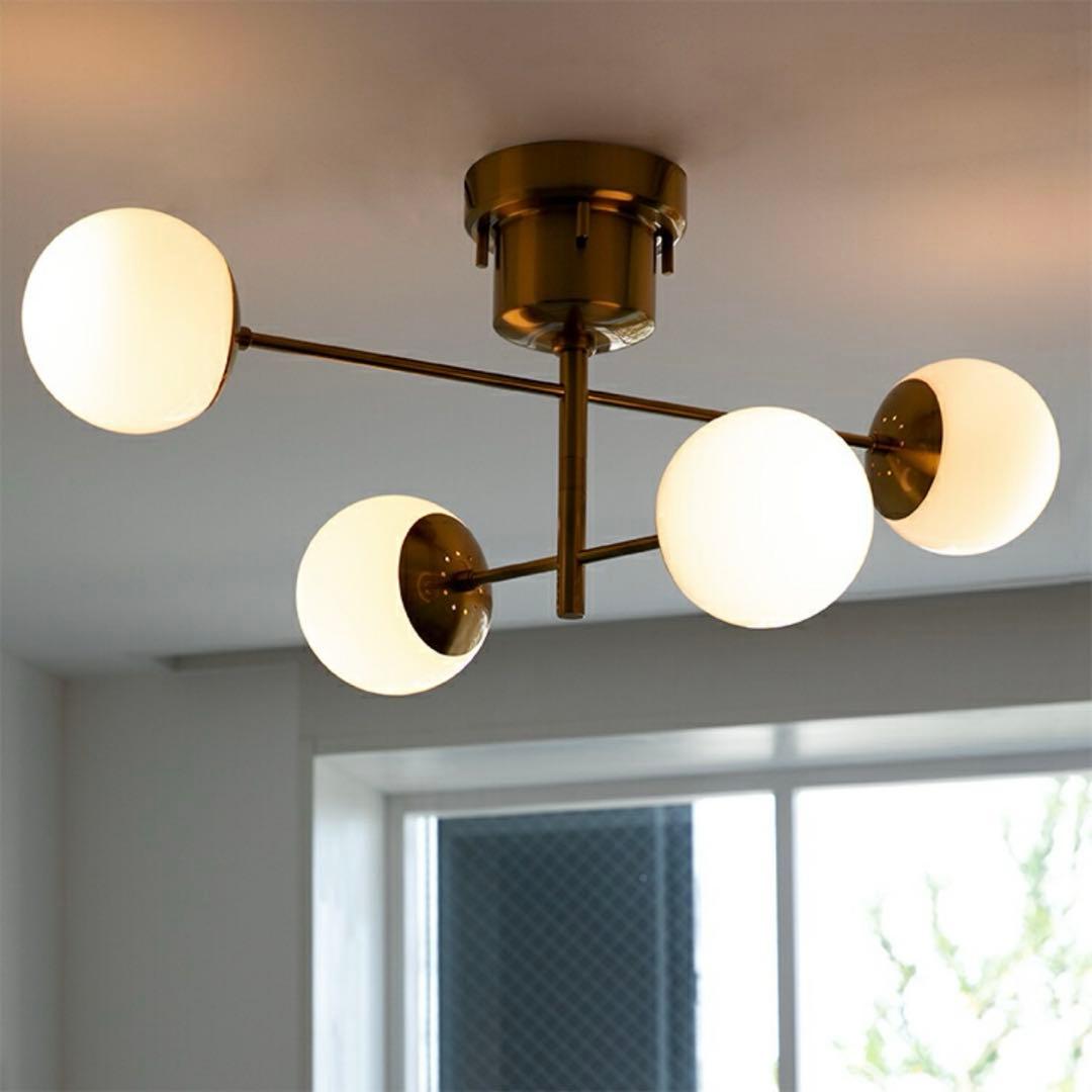なっち⭐︎【未使用電球4球付／定価24,800円】4灯シーリングライト 楽天市場】【公式店】grameight × INNCLIVE 4灯シーリングライト【電球