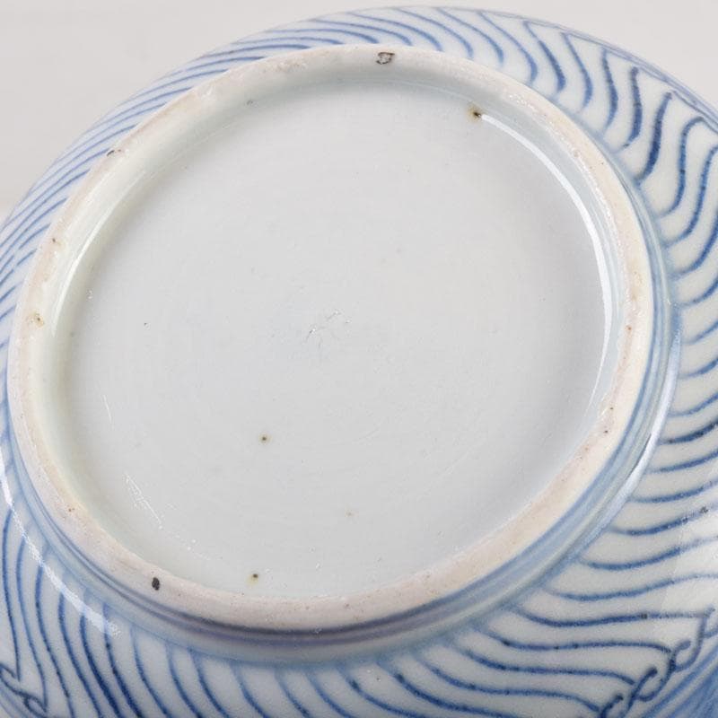 瀬戸焼 古瀬戸染付花草文 茶壷 蓋物 蓋壷 蓋香炉 V 8382 - メルカリ