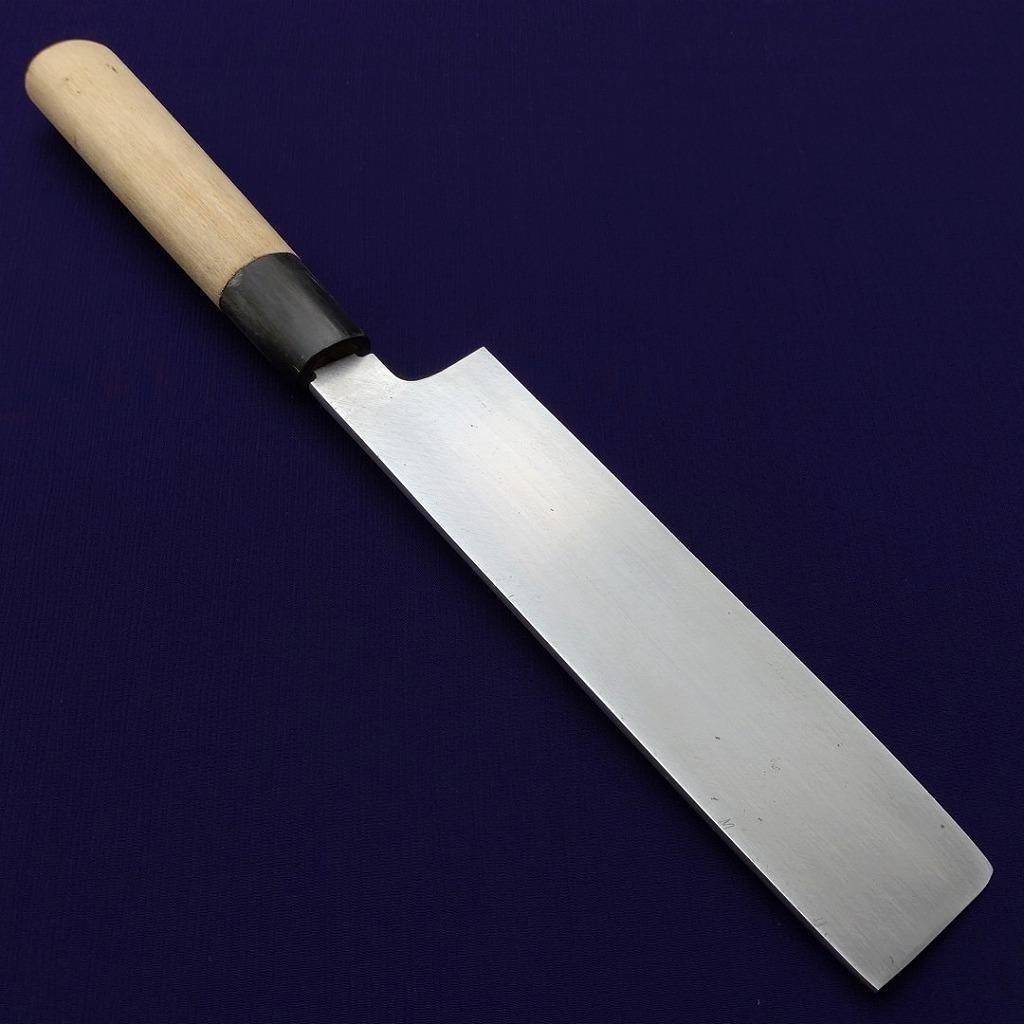 薄刃包丁 源勝秀 刃長約168㎜ 片刃 和包丁 水牛桂 庖丁 刃物 《0254》